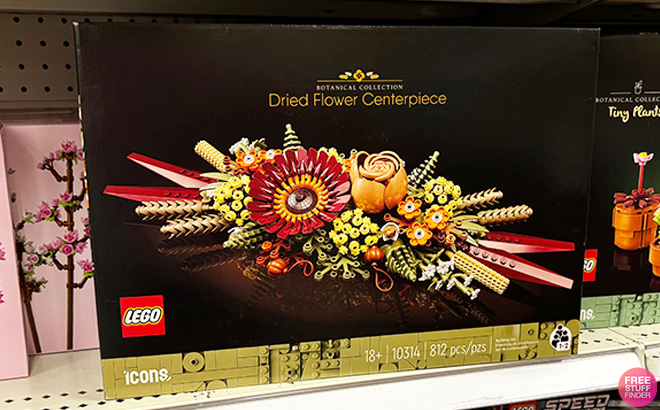 LEGO Icons Dried Flower Centerpiece Building Set