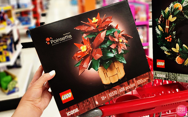 LEGO Icons Poinsettia Building Set