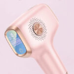 Laser Hair Removal on Pink Background