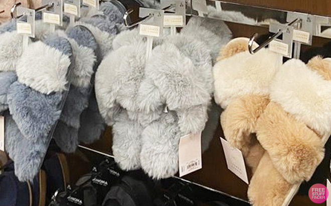 Lauren Conrad Slippers on Store Shelf