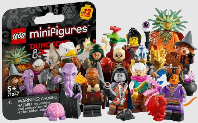 Lego Mystery Dungeons and Dragons Minifigures