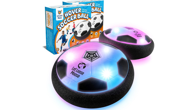 Let Loose Moose Hover Soccer Ball 2 Pack