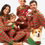 Leveret Cotton Matching Family Christmas Pajamas