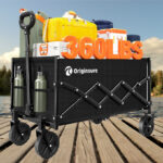 Lightweight Portable Heavy Duty Folding Beach Wagons with Wheels