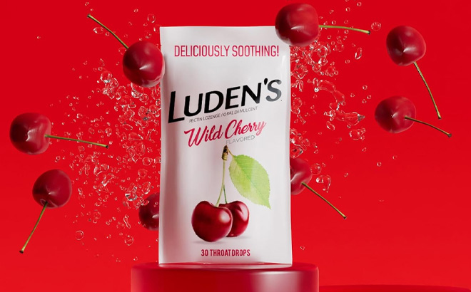 Ludens Wild Cherry Throat Drops