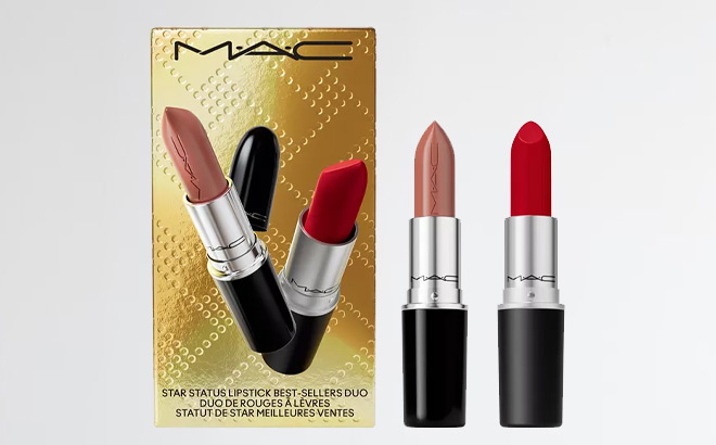 MAC 2 Piece Lipstick Holiday Set