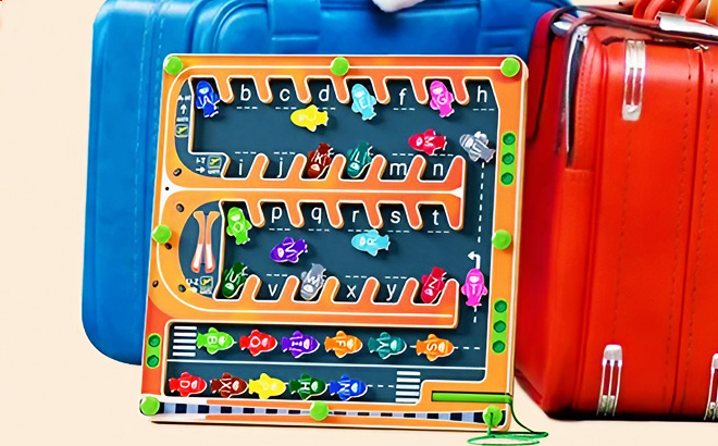 Magnetic Alphabet Letter Maze