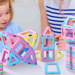 Magnetic Tiles Toys on the Table