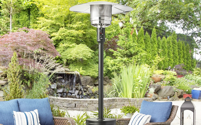 Mainstays Propane Gas Outdoor Freestanding Metal Patio Heater