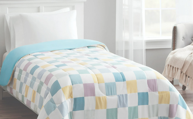 Mainstays Reversible Microfiber Comforter