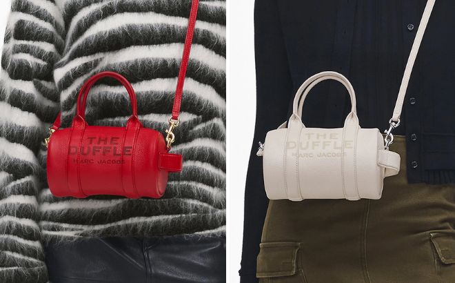 Marc Jacobs The Leather Mini Duffle Bags