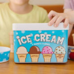 Melissa Doug Scoop Serve Ice Cream Set on the Table