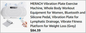 Merach Vibration Plate Exercise Machine Screenshot