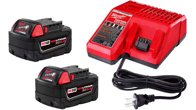 Milwaukee M18 Lithium Ion XC Starter Kit