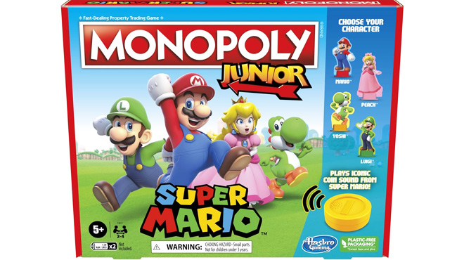 Monopoly Junior Super Mario Edition Board Game