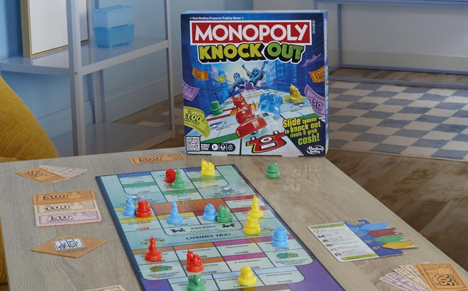 Monopoly Knockout Board Game