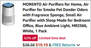 Morento Air Purifier Screenshot