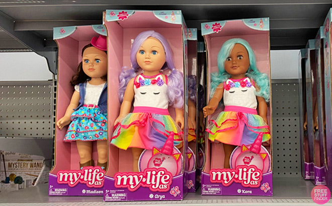 My Life As 18 Inch Dolls on a Shelf