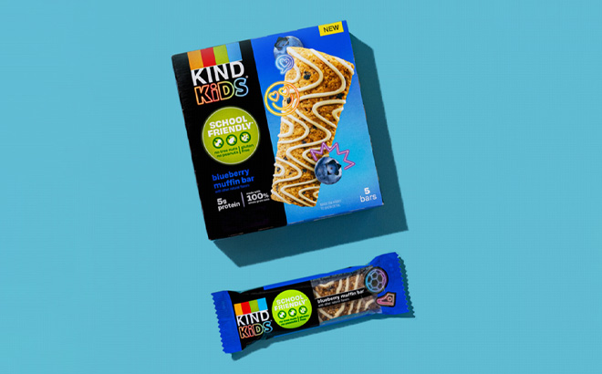 New Kind Kids Blueberry Muffin Snack Bar