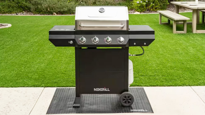 Nexgrill 4 Burner Stainless Steel Gas Grill