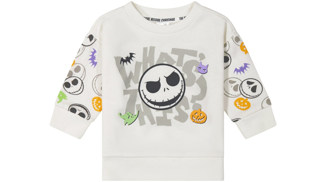 Nightmare Before Christmas Toddler Long Sleeve Sweatshirt