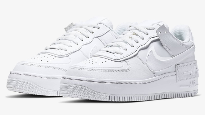 Nike Air Force 1 Shadow Womens Shoes in White Color