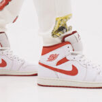 Nike Air Jordan Retro 1 Mid SE Casual Mens Shoes