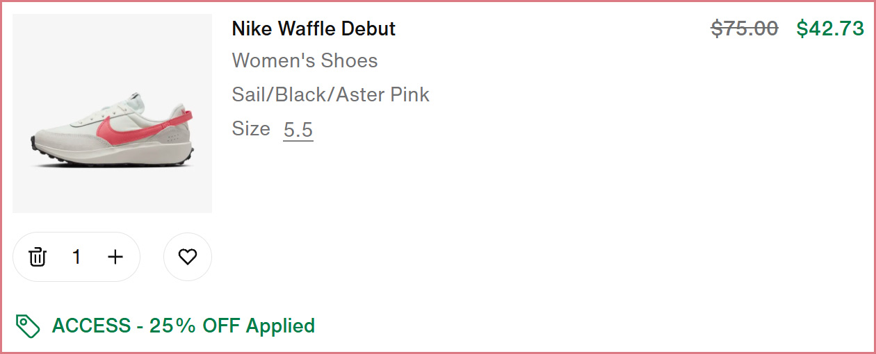 Nike Waffle Debut Womens Shoes at Checkout