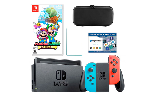 Nintendo Switch 32GB with Mario LuigiBrothership