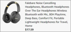 Noise Cancelling Headphones at Checkout