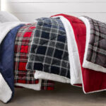 North Pole Trading Co Faux Minx to Sherpa Comforter