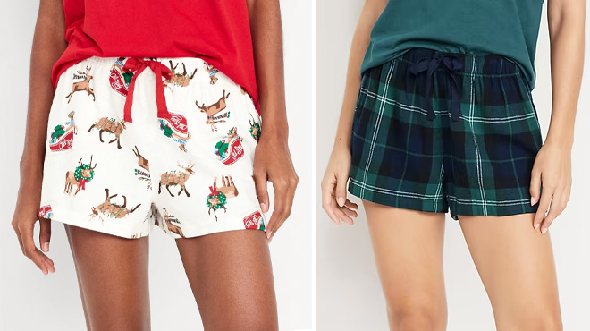 Old Navy Flannel Pajama Shorts