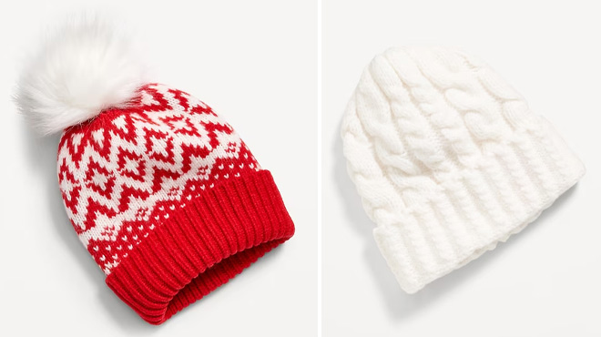 Old Navy Sweater Knit Beanies