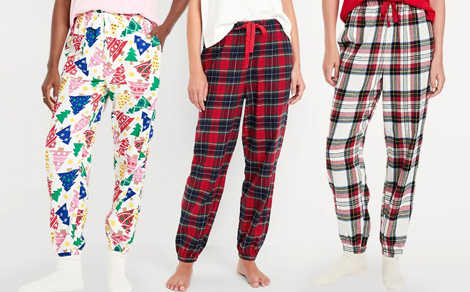 Old Navy Womens Pajama Bottoms