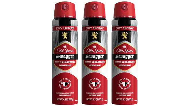 Old Spice Swagger Antiperspirant Dry Spray