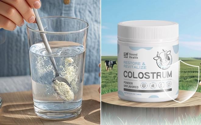 Organic Bovine Colostrum Supplements for Gut Health