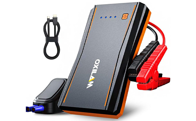 Oxilam Portable Car Battery Jump Starter