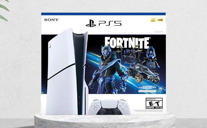 PS5 Console Fortnite Cobalt Star Disc Edition