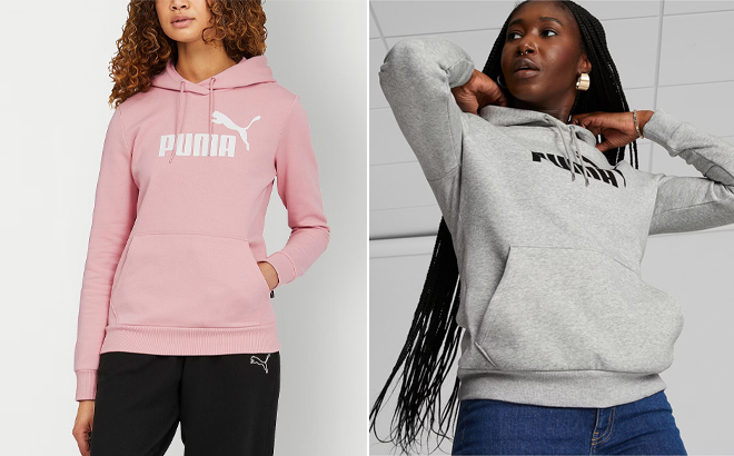 PUMA Essentials Womens Long Sleeve Hoodie