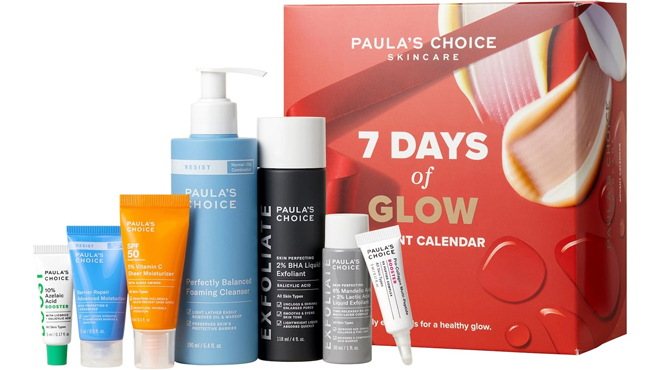 Paulas Choice 7 Days of Glow Advent Calendar