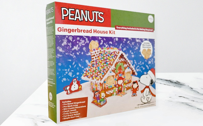 Peanuts Gingerbread House