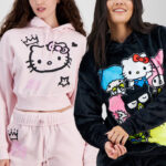 People wearing Hello Kitty Hoodies