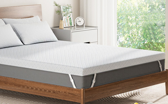 Perlecare 3 Inch Twin Mattress Topper