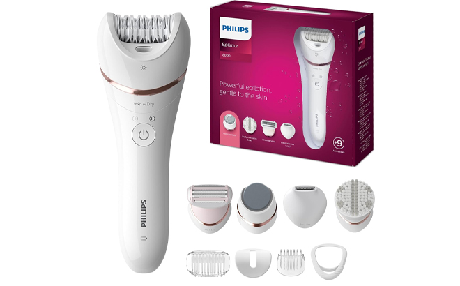 Philips Beauty Epilator Series 8000 5 in 1 Shaver for Women