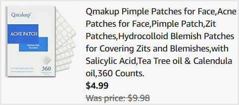 Pimple Patches Checkout