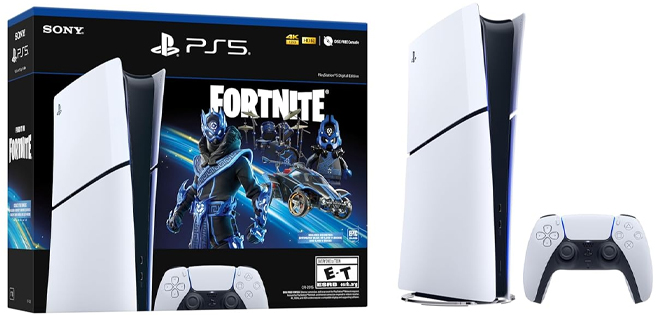 Playstation PS5 Console Fortnite Cobalt Star Digital Edition