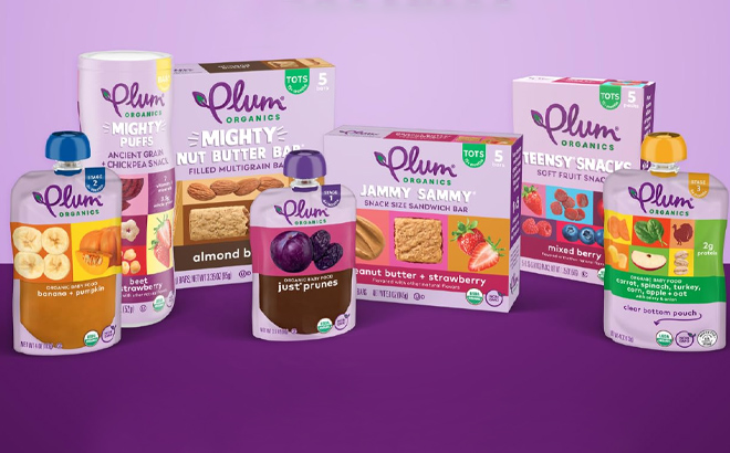 Plum Organics Baby Foods