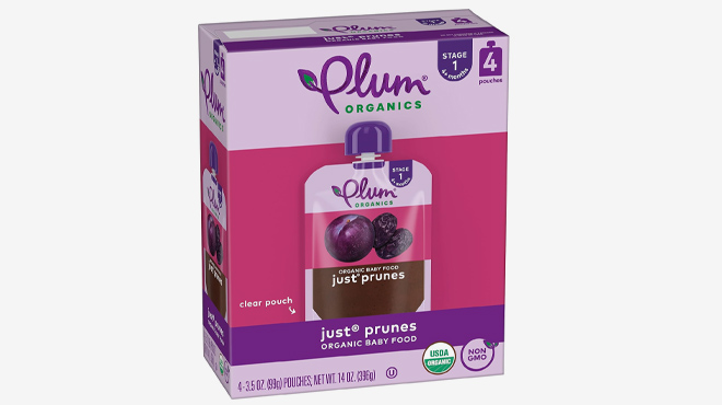 Plum Organics Stage 1 Organic Baby Food 4 Pack