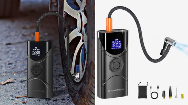 RAYPOVVER Portable Tire Inflator 