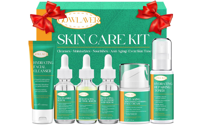 Professional Anti Aging Skin Care 6 Piece Set